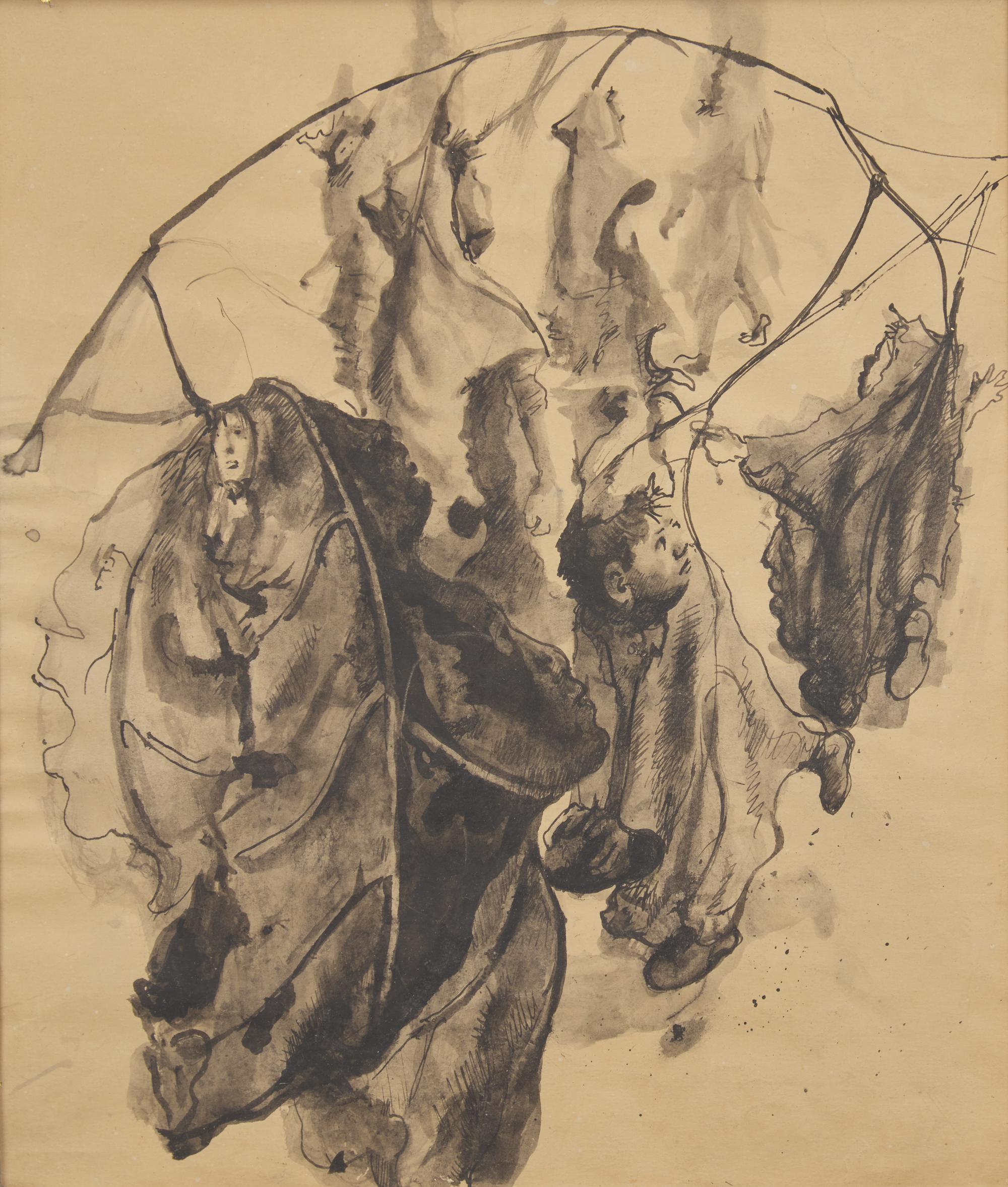 Pavel Tchelitchew (Russian, 1898-1957) — Anthropomorphic Study, 1940