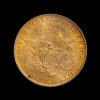 A United States 1893 Liberty Head $20 Gold Coin