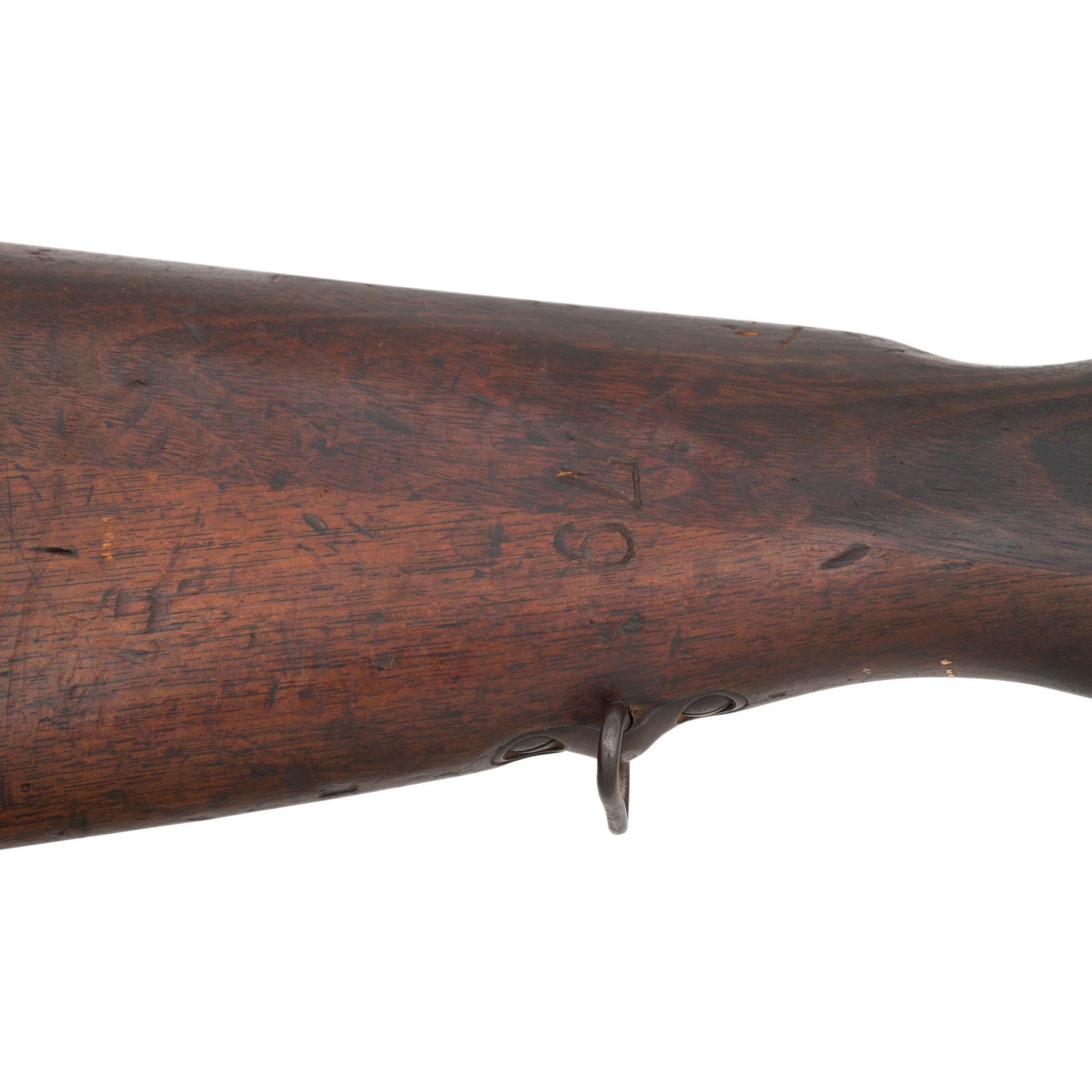 ** Japanese School Gun Built on Type 30 Arisaka Rifle Action and Type 99 Last Ditch Rifle