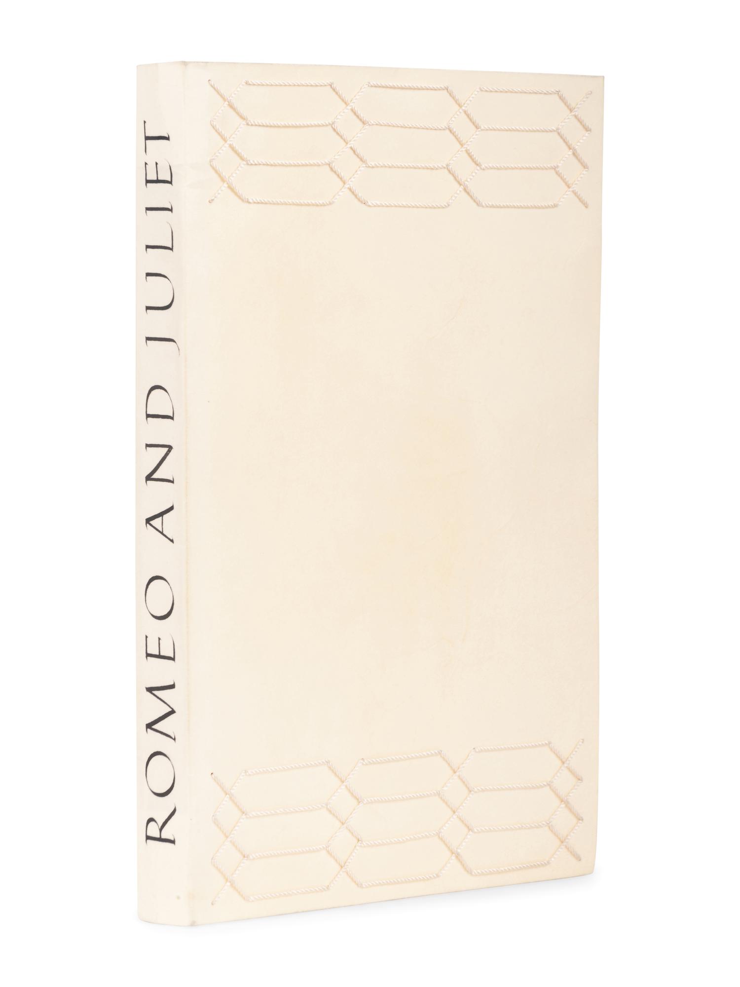[ALLEN PRESS]. SHAKESPEARE, William (1564-1616). Romeo and Juliet Greenbrae: Allen Press, 1988.