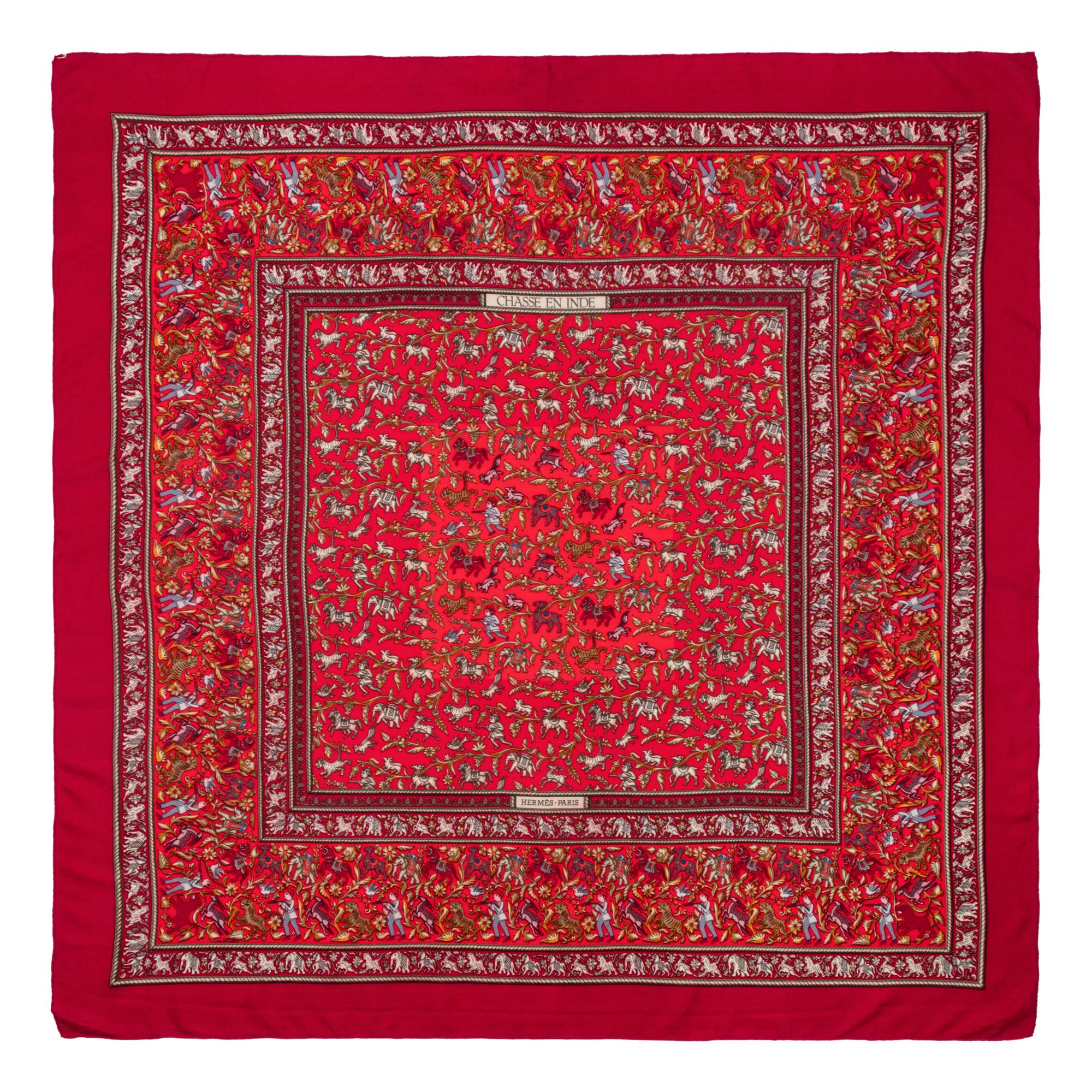 Hermès 140cm Cashmere & Silk Shawl