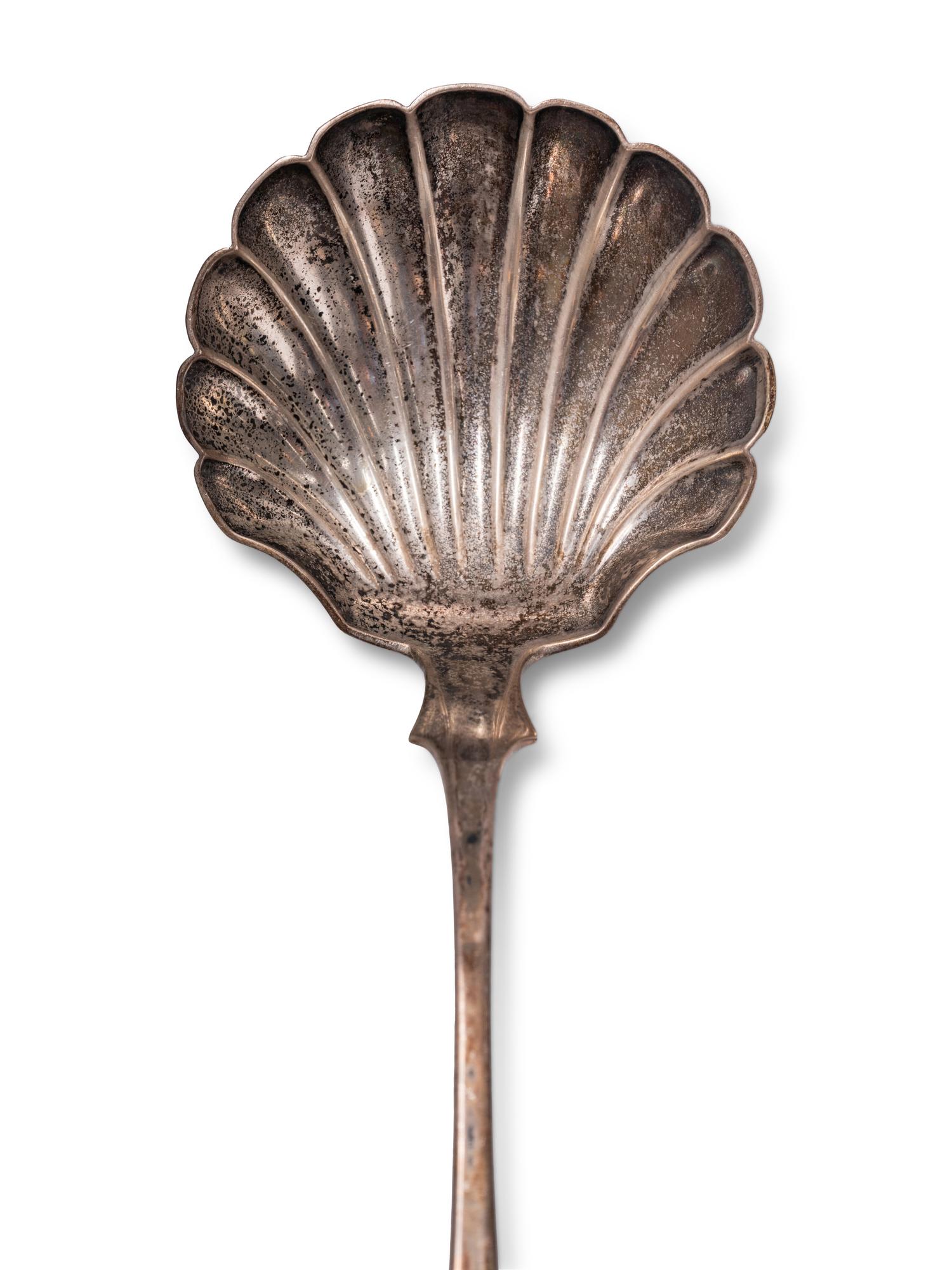 A Group of Six American Silver Ladles