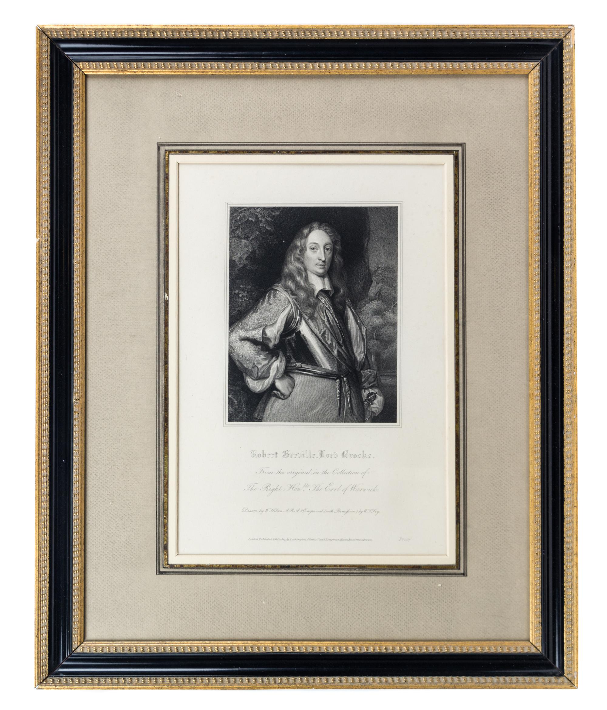 A Set of Twelve Engravings Each 21 1/2 x 17 1/2 inches (framed). — JOHN HENRY ROBINSON, LONDON, 19TH CENTURY