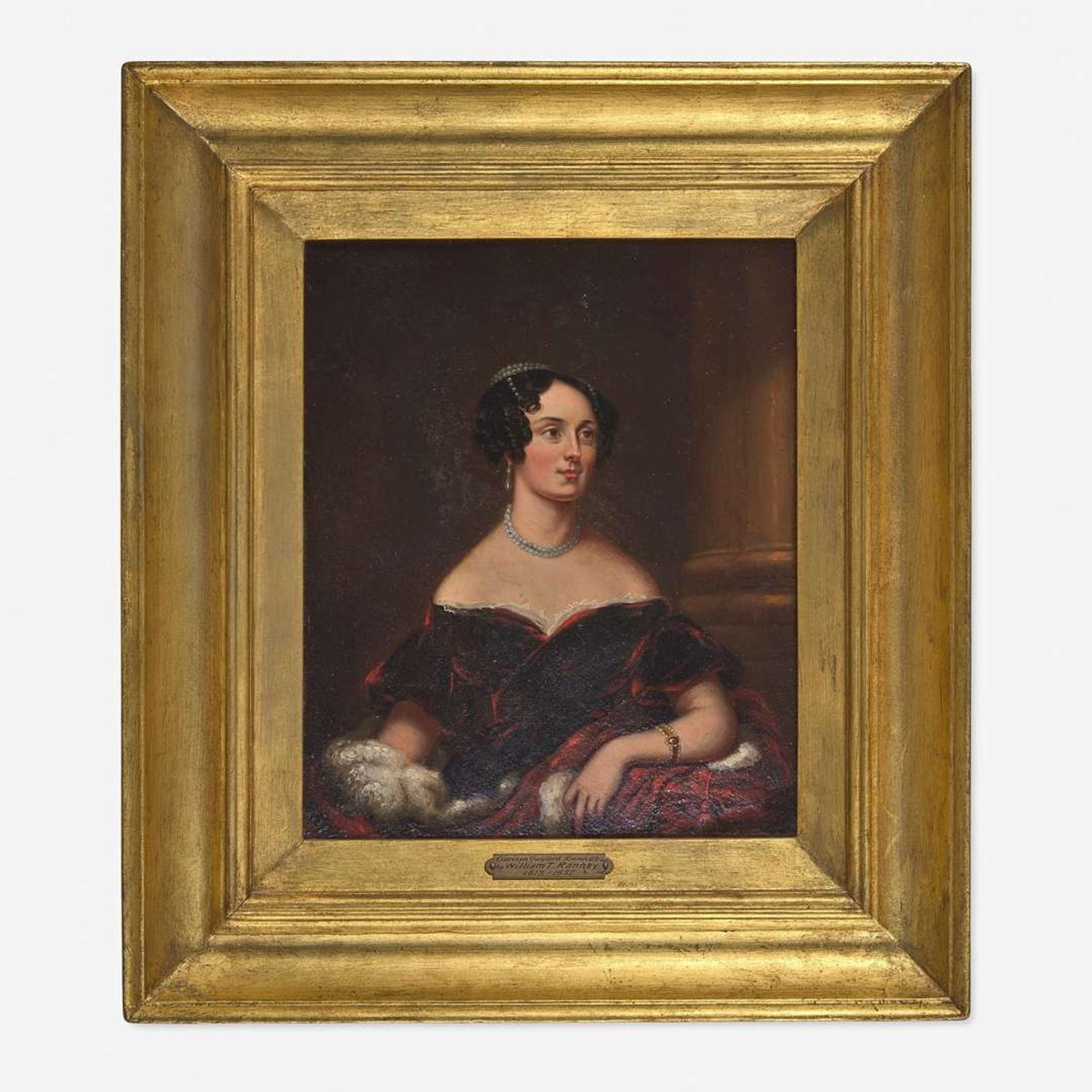 William Tylee Ranney (1813-1857) Portrait of Clarissa Gaylord Ranney, Mother of the Artist