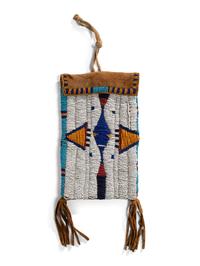 Ute Beaded Hide Mirror Bag