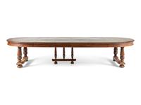 A Jacobean Style Oak Dining Table