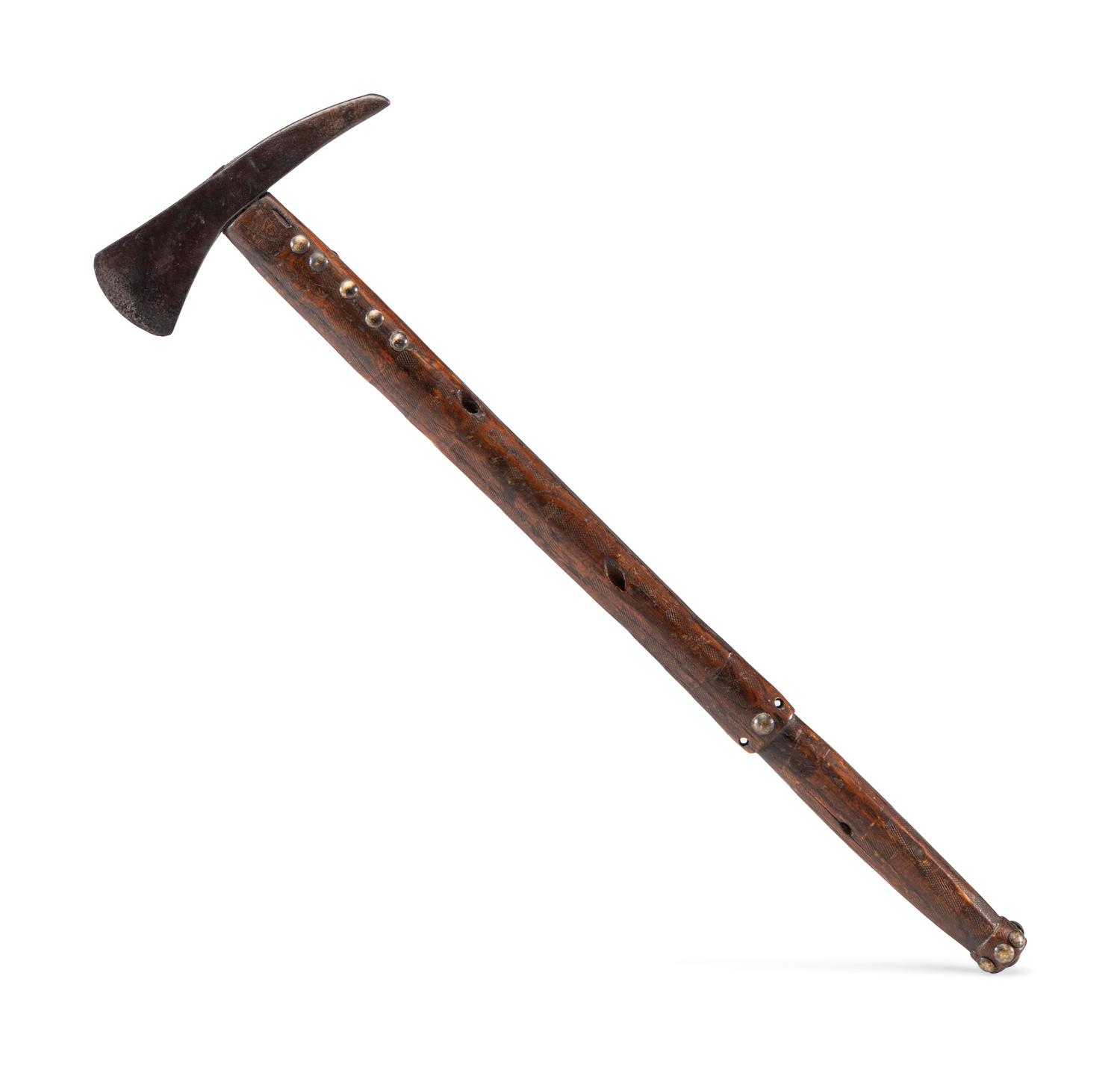 Tomahawk, with Tacked and File-Branded Haft