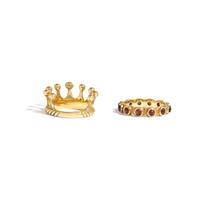 COLLECTION OF YELLOW GOLD RINGS