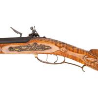 Contemporary York County-Style Fullstock Flintlock Kentucky Long Rifle