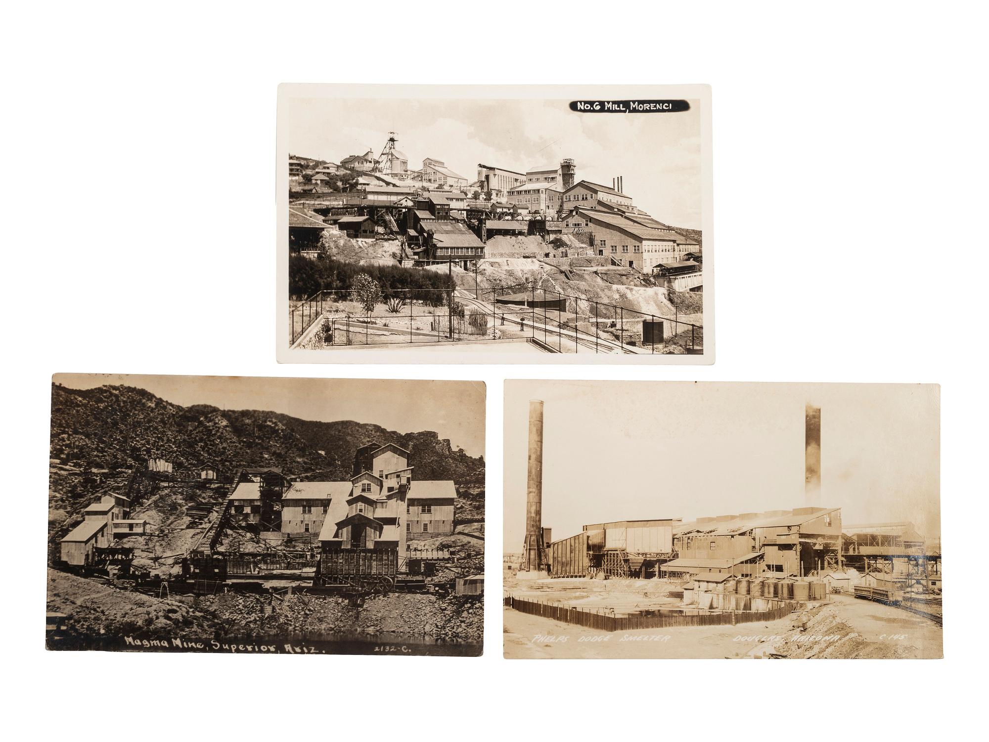 [WESTERN AMERICANA]. A group of 65 RPPCs & photographs of Arizona.
