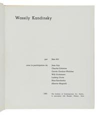 [KANDINSKY, Wassily (1866-1944)]. BILL, Max. Wassily Kandinsky. Paris: Maeght Editeur, 1951.