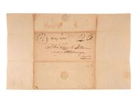 [MISSOURI] -- [MISSOURI TERRITORY]. Ephemera related to early Missouri settlement and history, including a grand jury indictment for cheating with a "gambling device" adapted for playing cards.