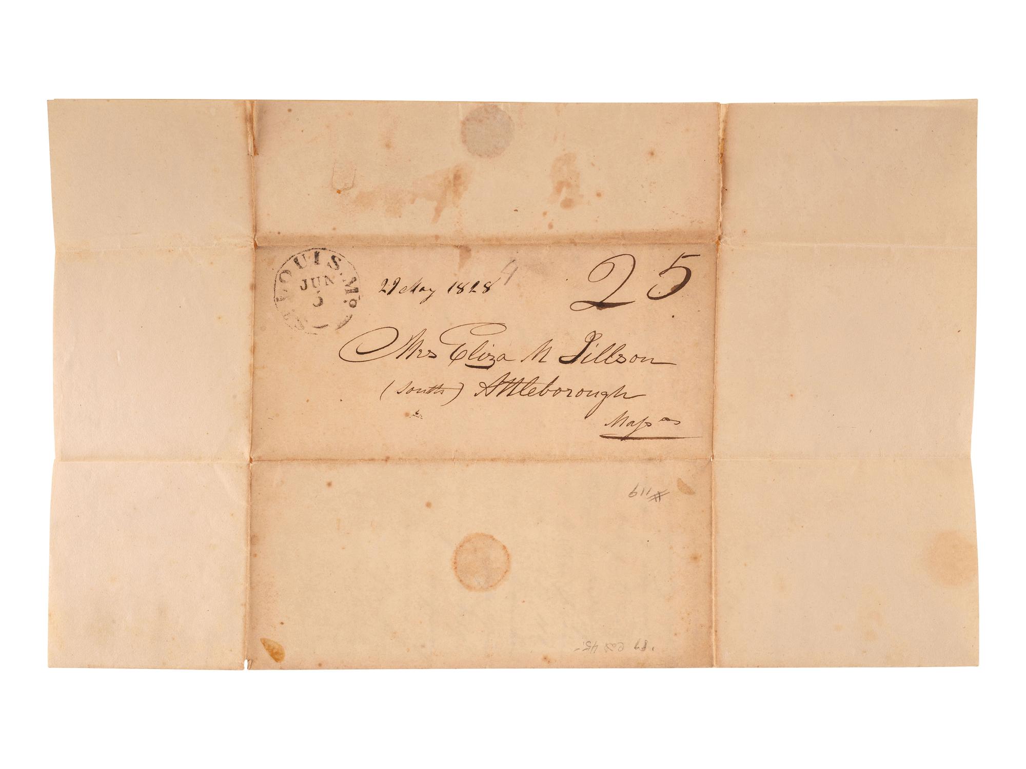 [MISSOURI] -- [MISSOURI TERRITORY]. Ephemera related to early Missouri settlement and history, including a grand jury indictment for cheating with a "gambling device" adapted for playing cards.
