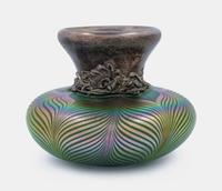 Silver Mounted Vase