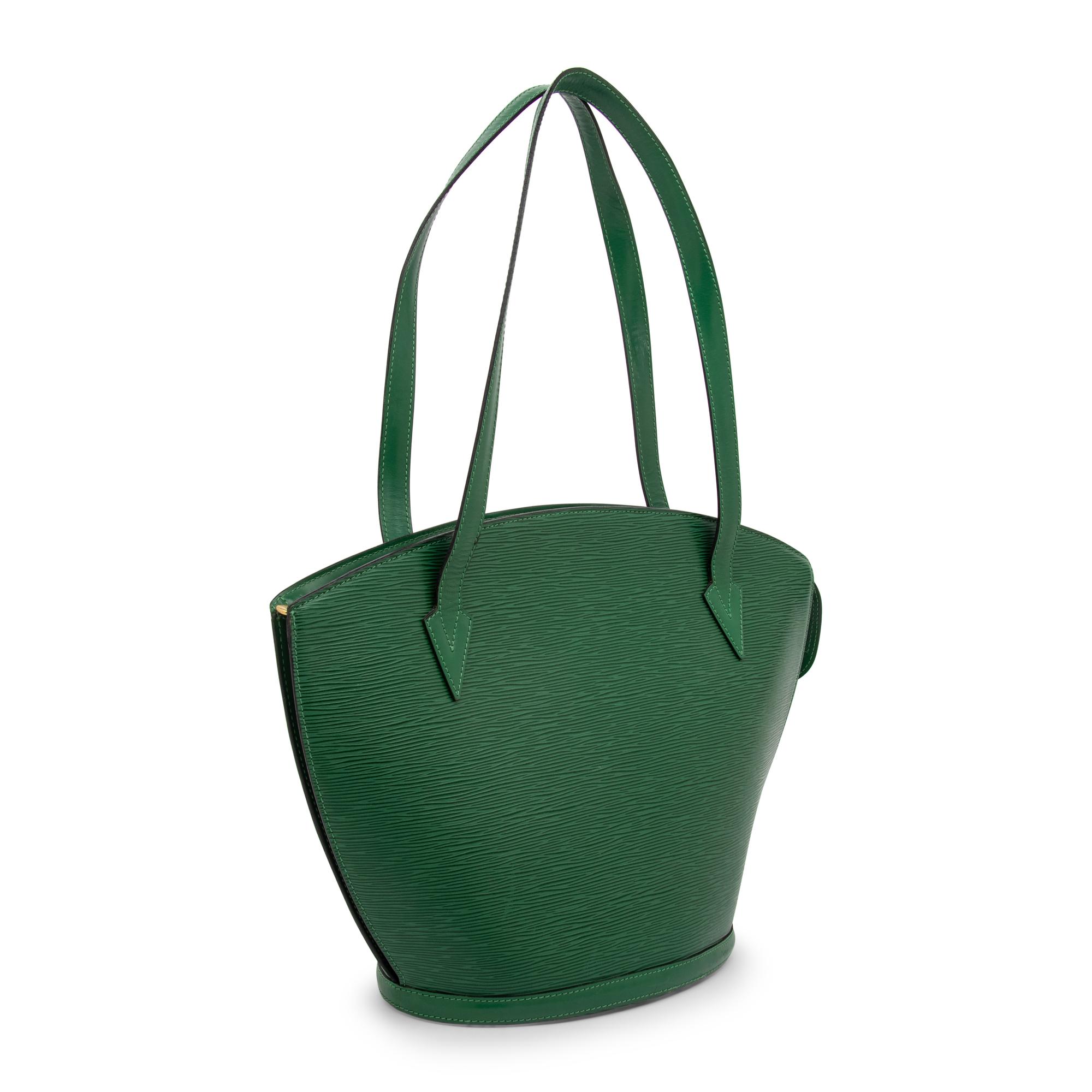 Louis Vuitton, Saint Jacques Green Epi Tote