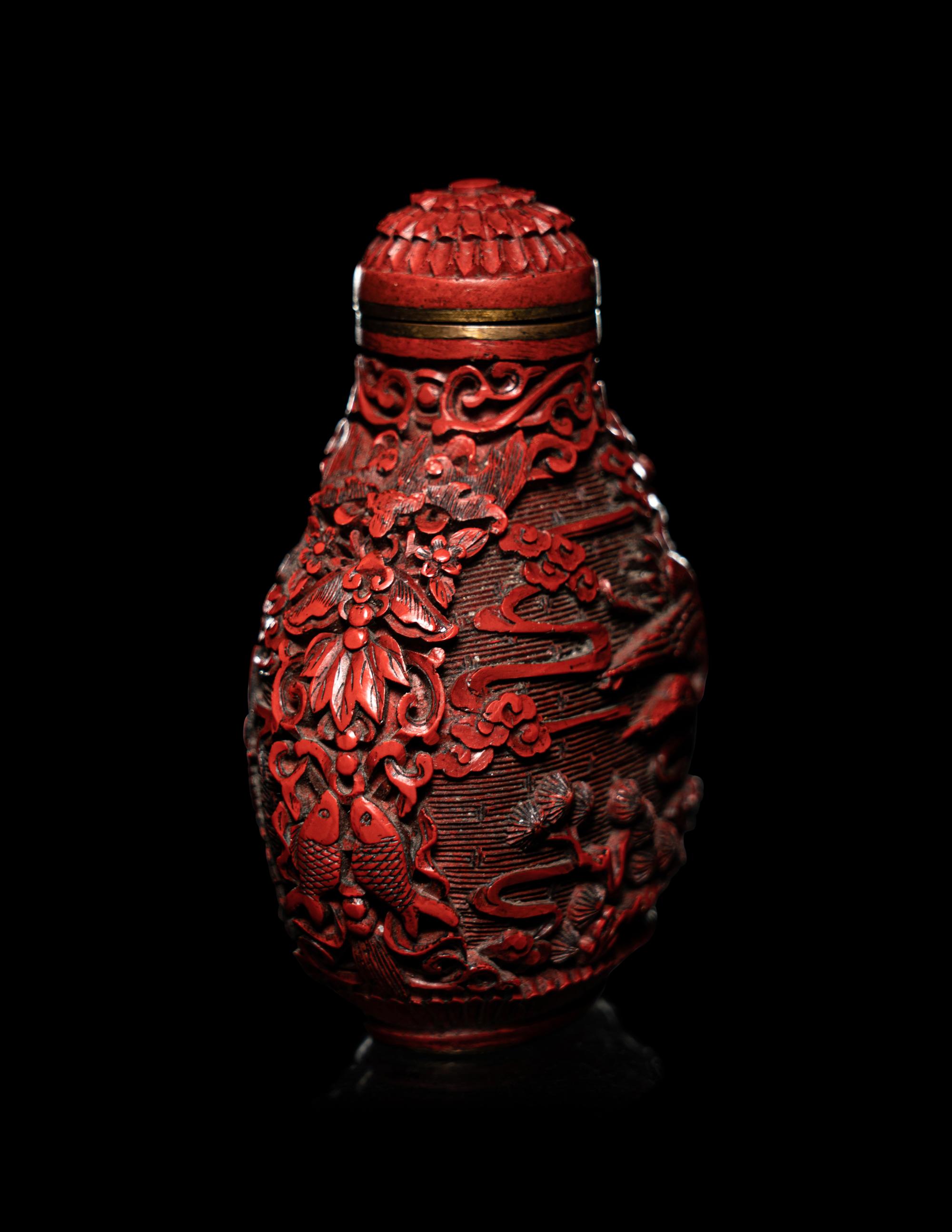 Three Chinese Snuff Bottles