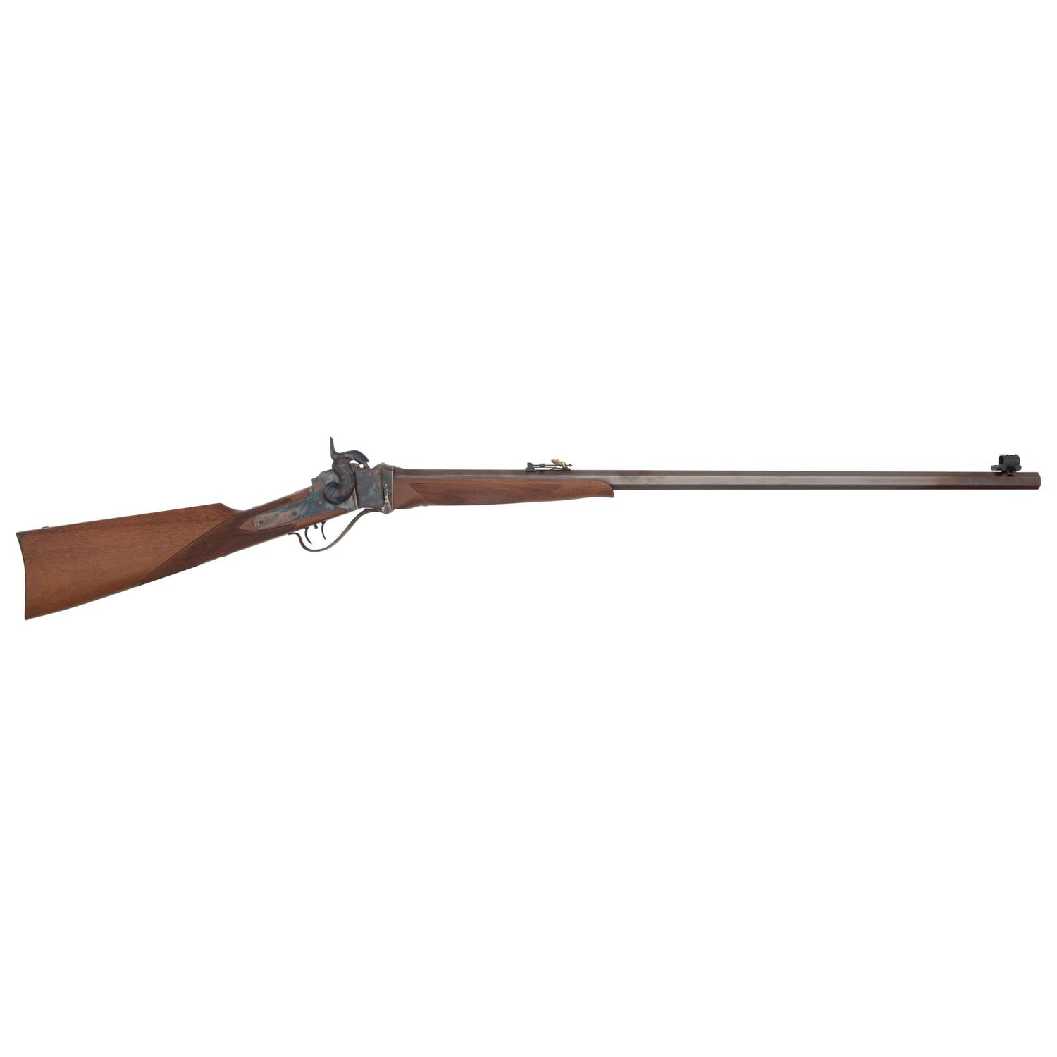 Davide Pedersoli Sharps .54 Caliber Percussion Rifle with Case and Accessories