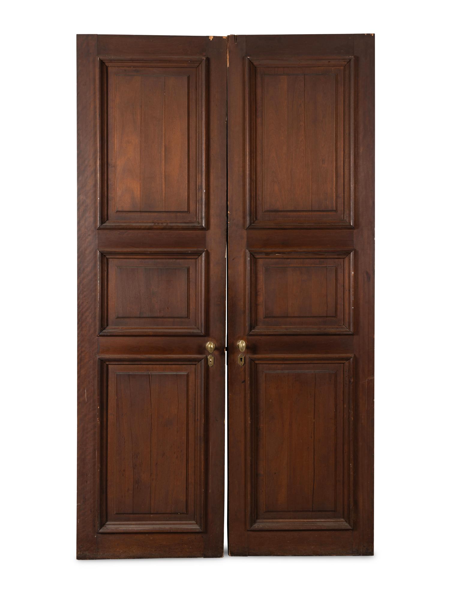 A Pair of Italian Rococo Painted Doors from the Embassy of Italy, Washington, D.C.