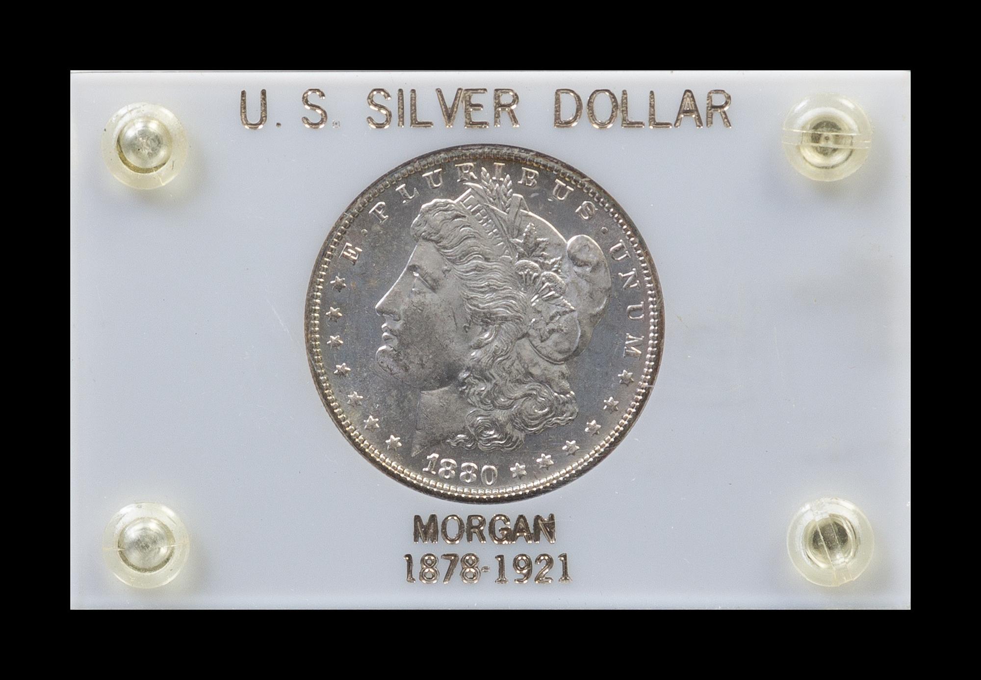 A Group of 29 Morgan Silver Dollars