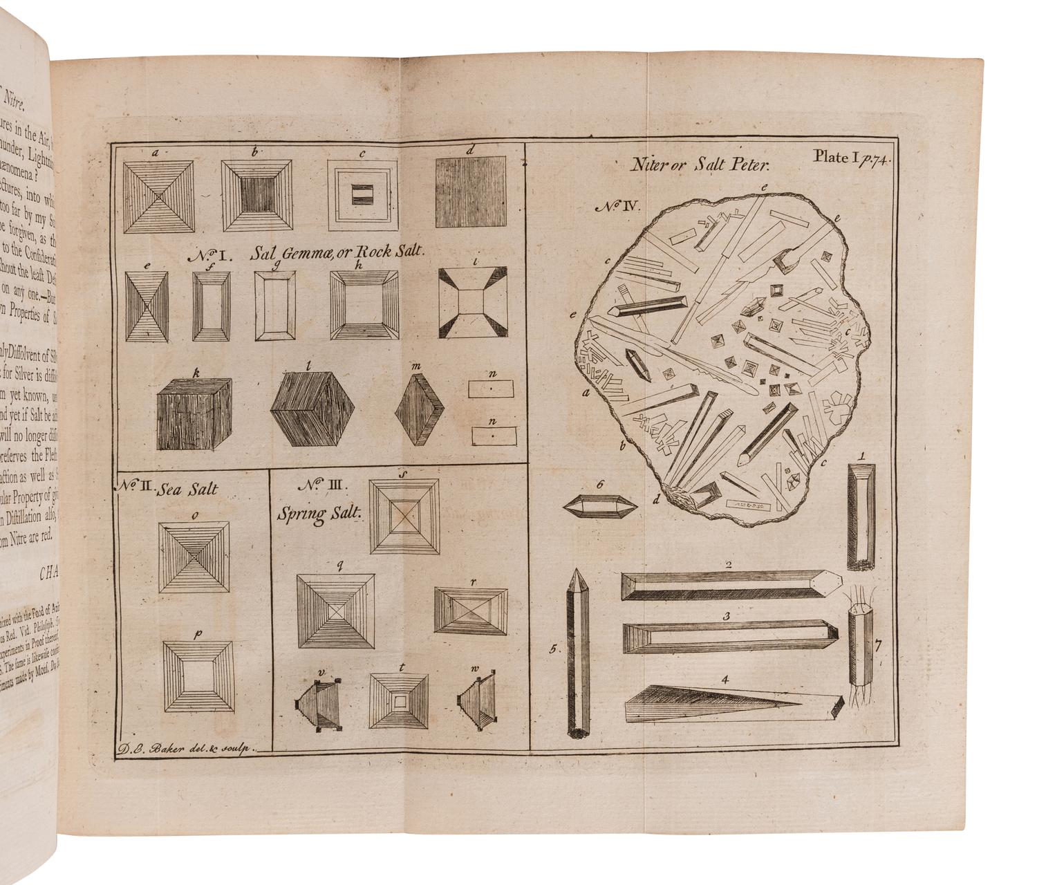 BAKER, Henry (1698-1774). Employment for the Microscope . London: R. Dodsley, 1753.