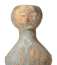 Four Folk Art Carved Wood Articulated Figures