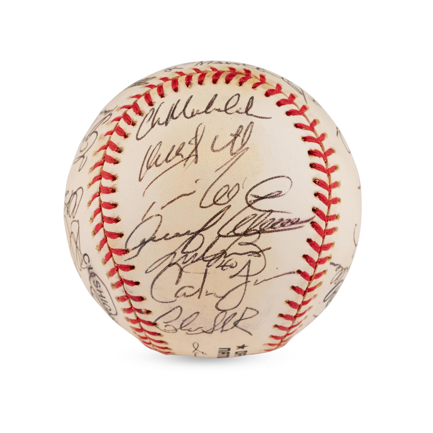 A 1998 Arizona Diamondbacks Team Signed Autograph Baseball