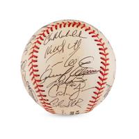 A 1998 Arizona Diamondbacks Team Signed Autograph Baseball