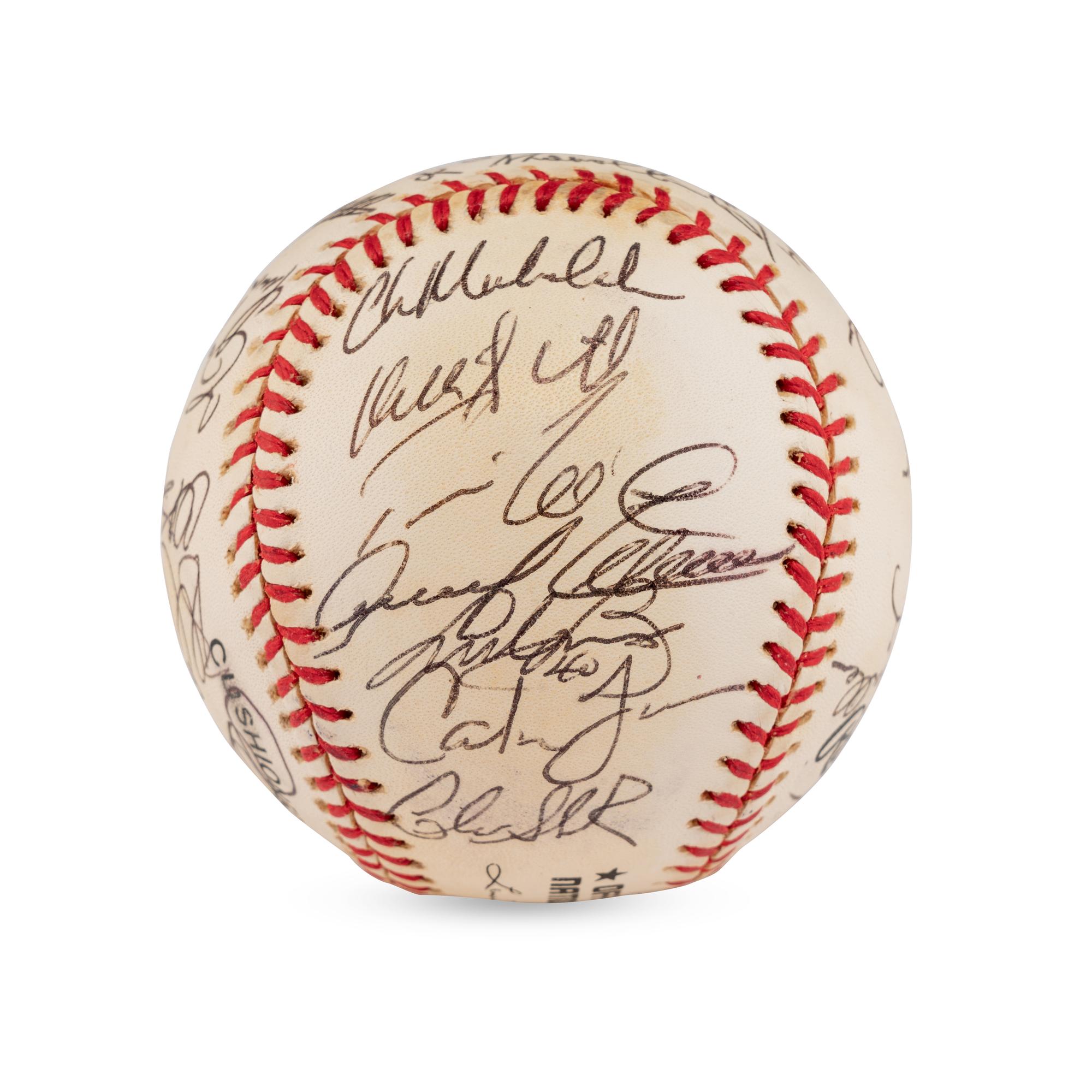 A 1998 Arizona Diamondbacks Team Signed Autograph Baseball