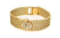 An 18 Karat Yellow Gold Bracelet Watch, Corletto, 24.90 dwts.