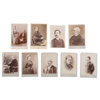 [Early Photography] Group of 190 Carte de Visites and Cabinet Cards of European Subjects, incl. Royalty.