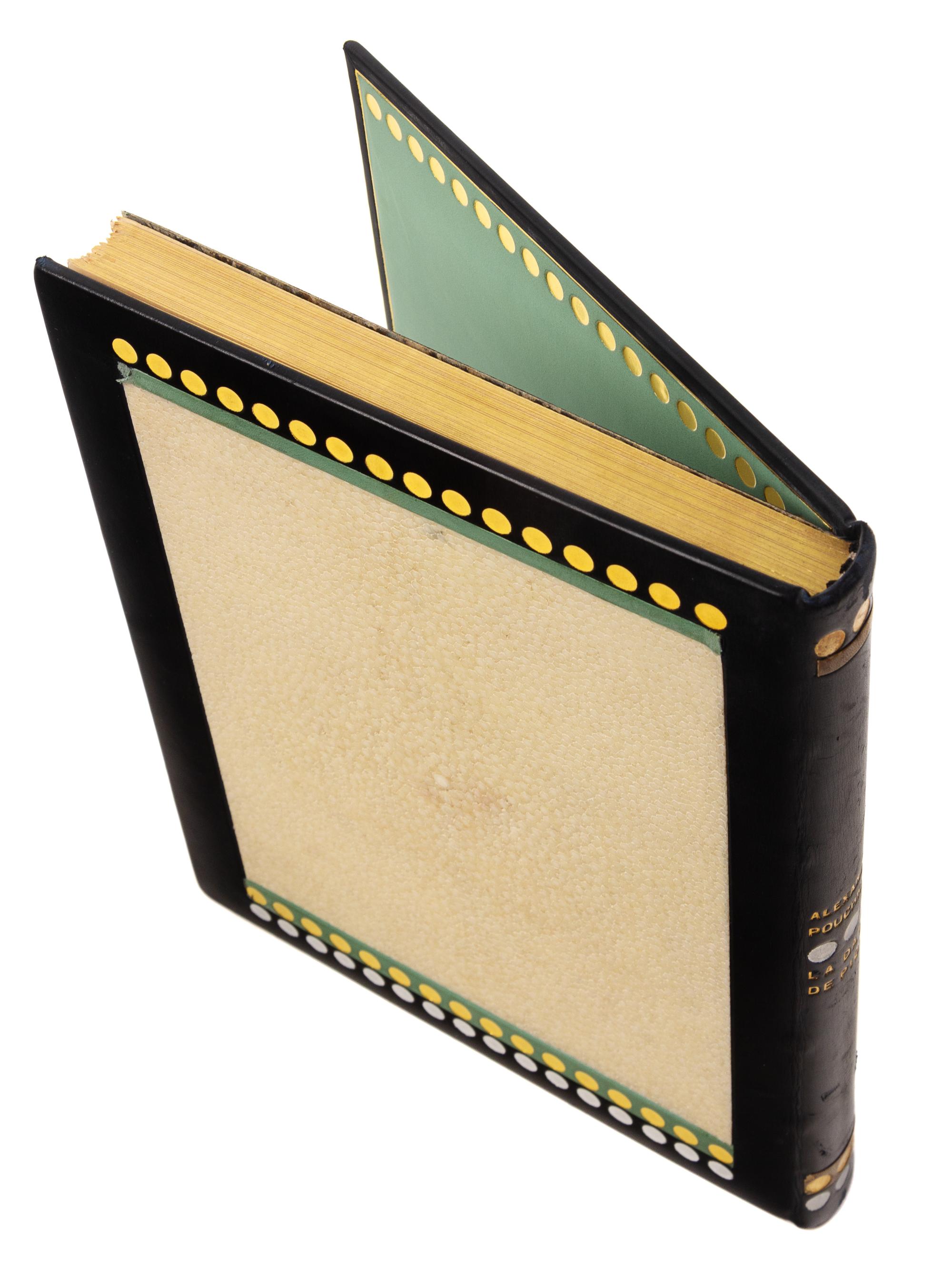 [BINDINGS]. [LÉOTARD, GENEVIÈVE - BINDER]. A group of 3 works in fine Art Deco bindings by Léotard.