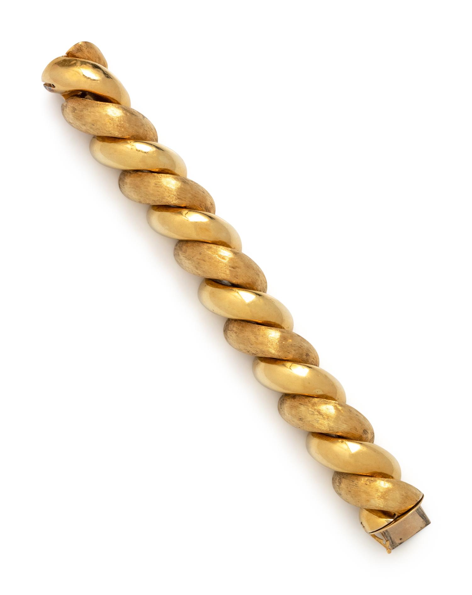 YELLOW GOLD BRACELET
