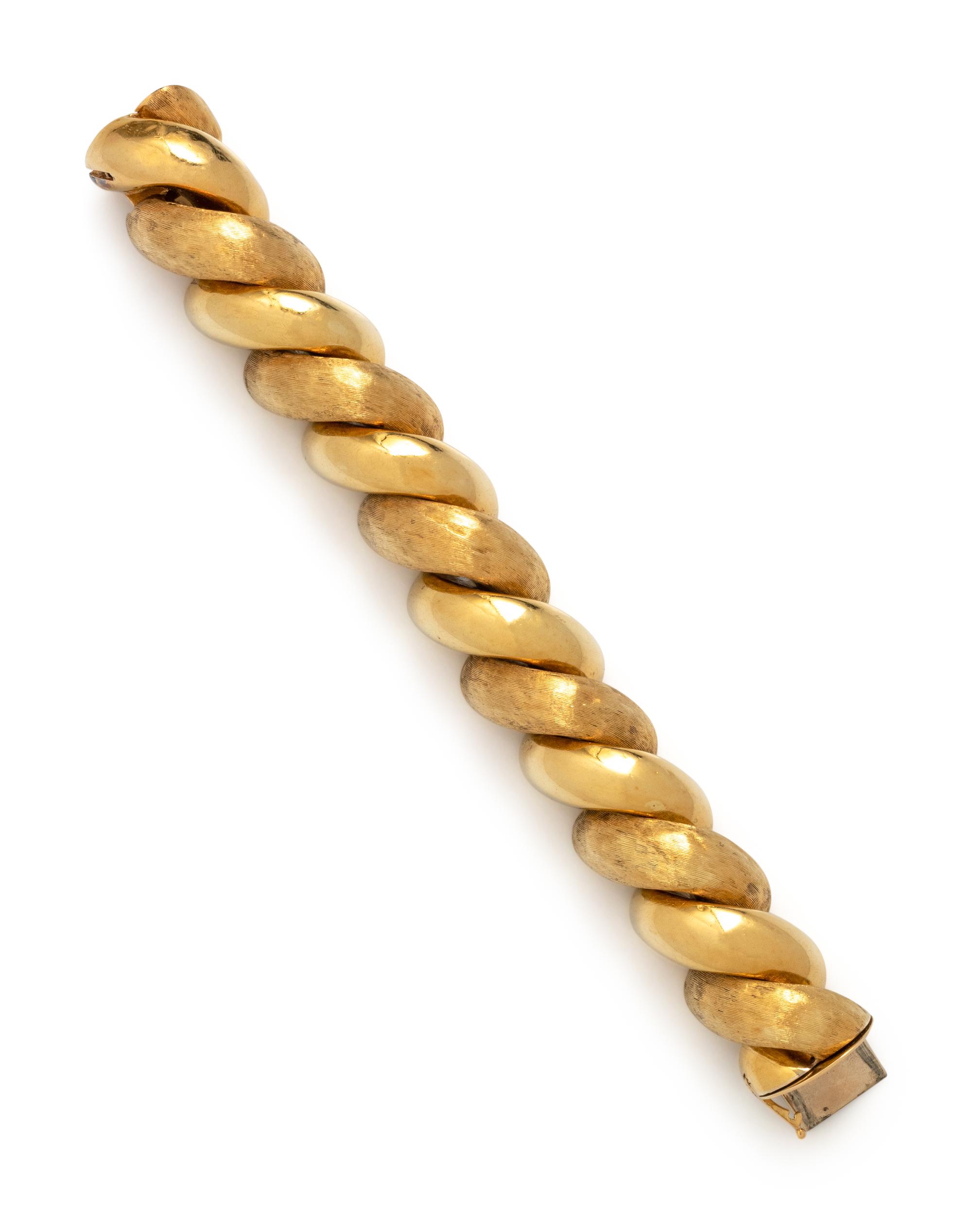 YELLOW GOLD BRACELET