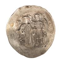 Byzantium (1185-1195 CE), Silver Scyphate — Silver Scyphate