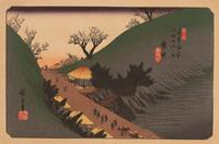 A group of five Japanese woodblock prints