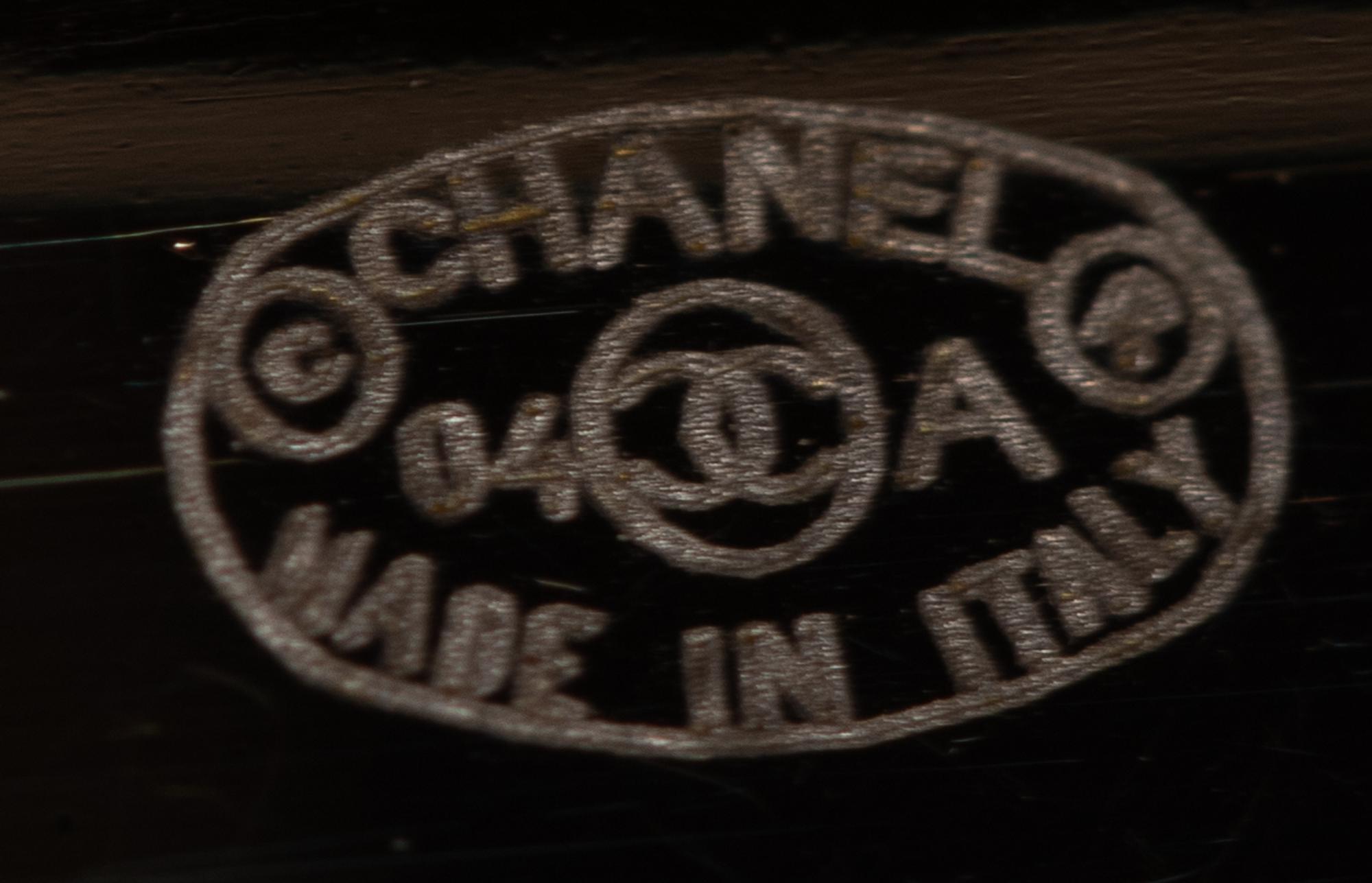 Chanel Black Resin Top Handle Bag, Autumn 2004