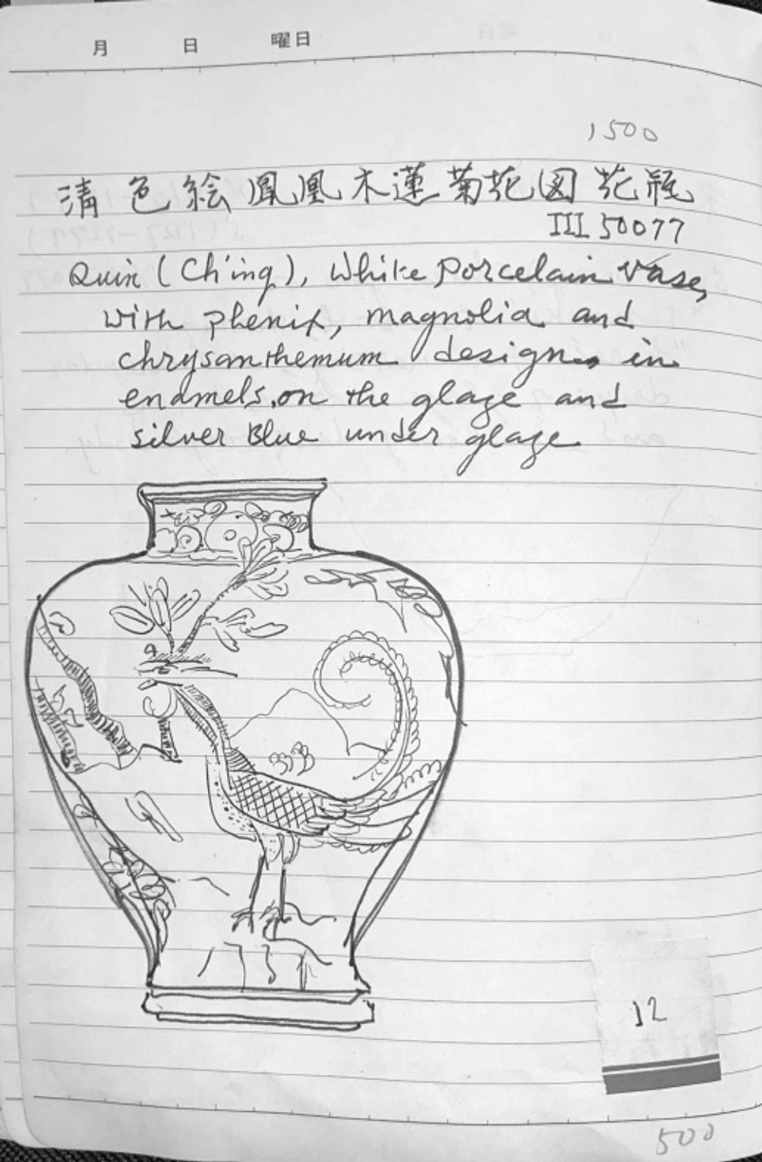 A Wucai Porcleain 'Phoenix' General Jar