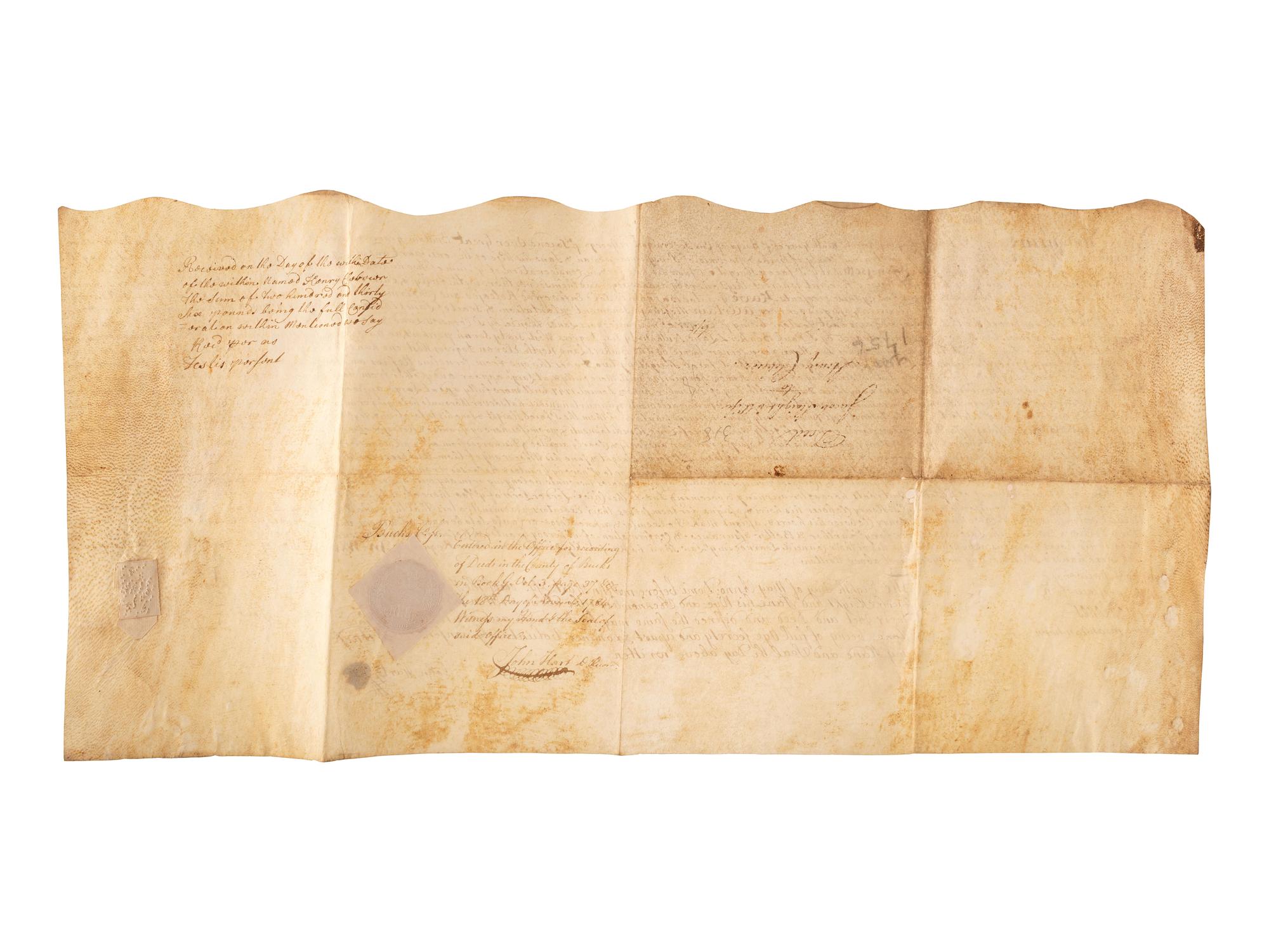 [REVOLUTIONARY WAR] - [CONNECTICUT]. A group of documents related to Connecticut, including Revolutionary War promissory notes issued by the Pay-Table Office.