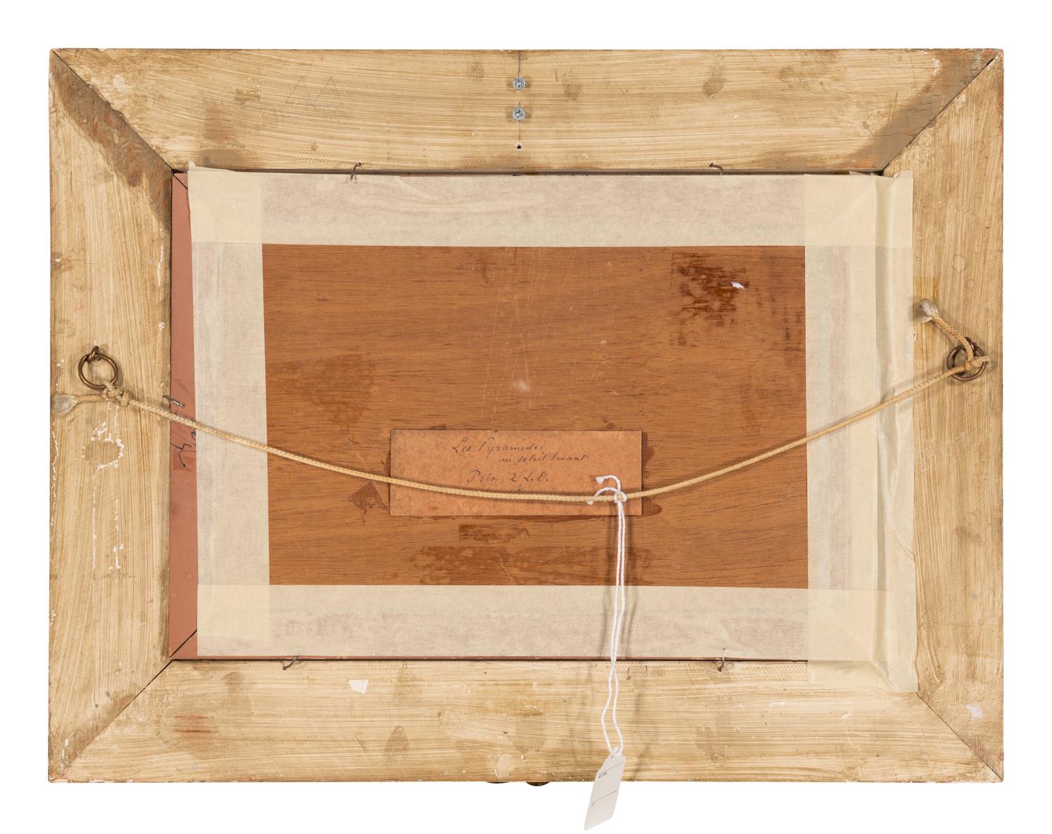 Tombeaux des Kalifes and Les Pyramides à Soleil Levant (a pair of works)