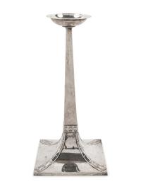 An English Silver Candlestick