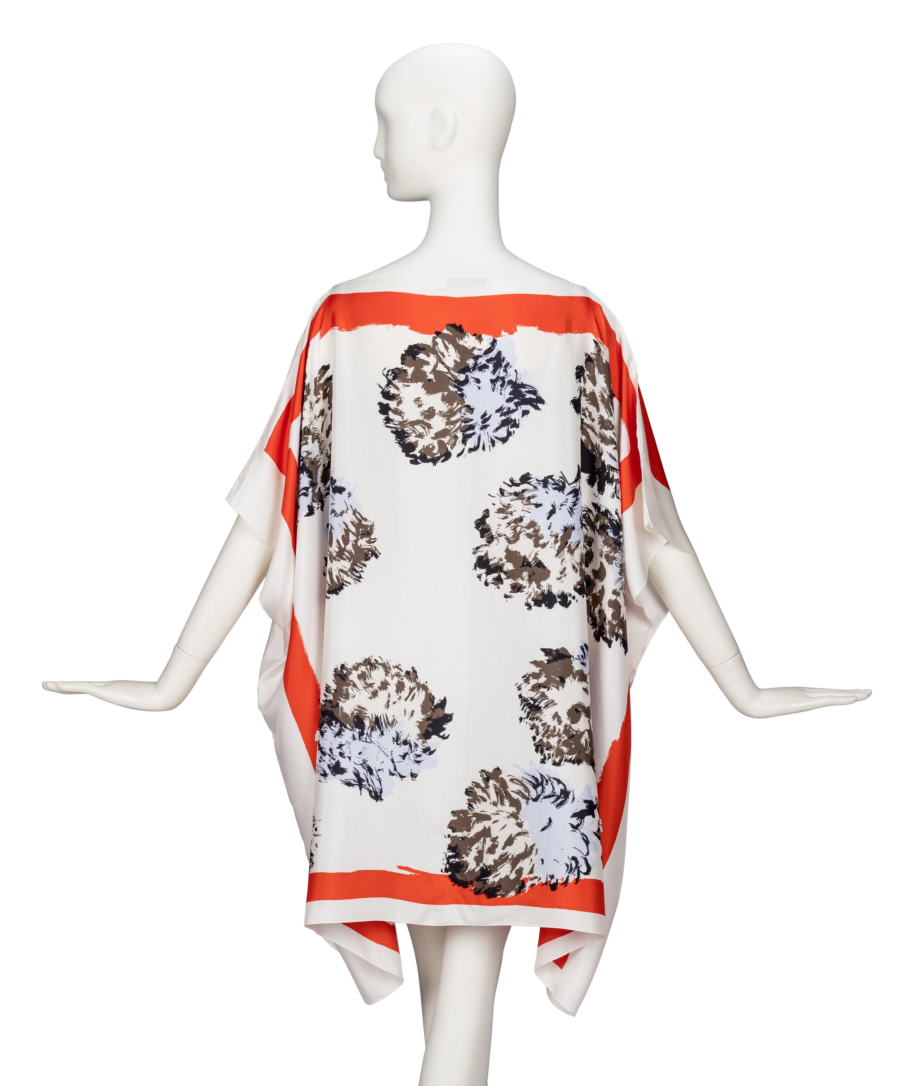 Christian Dior, Printed Silk Scarf Tunic
