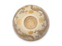 Three Small Japanese Satsuma-Type Cabinet Pieces, Meiji Period, Late 19th/Early 20th Century