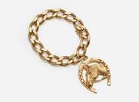 A 14K Yellow Gold Bracelet