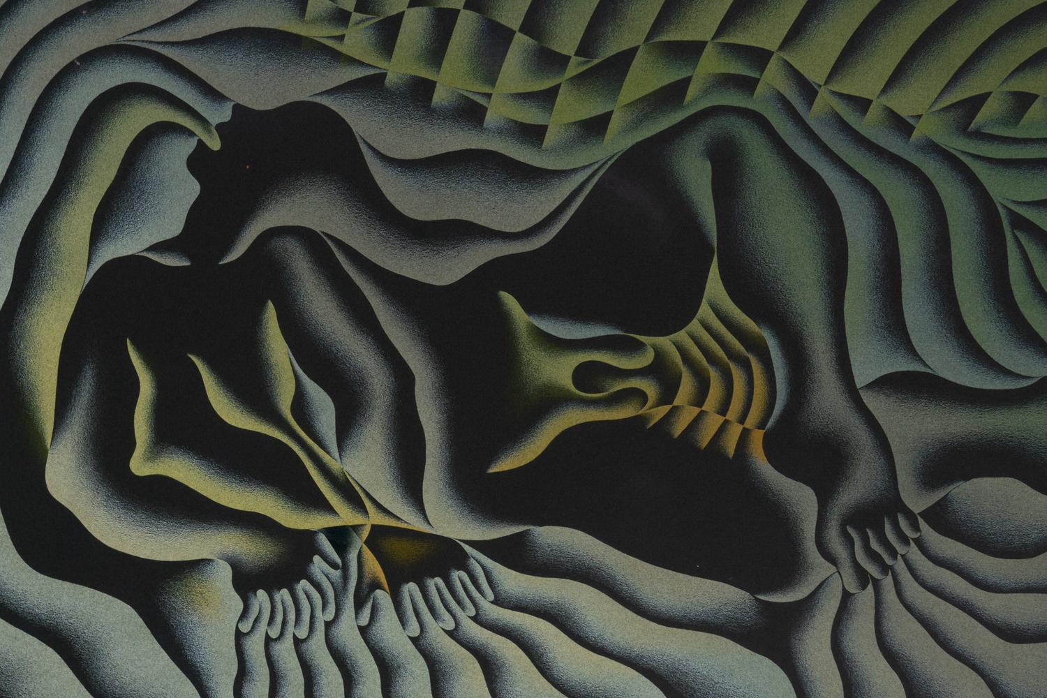 The Creation , Birth Tear/Tear , Birth Trinity , Guided by the Goddess , and Earth Birth (a group of 5 works from The Birth Project ), 1985