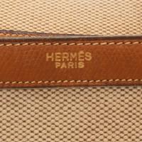 Hermès, Vintage Drag Bag in Canvas & Courchevel Leather, 1964