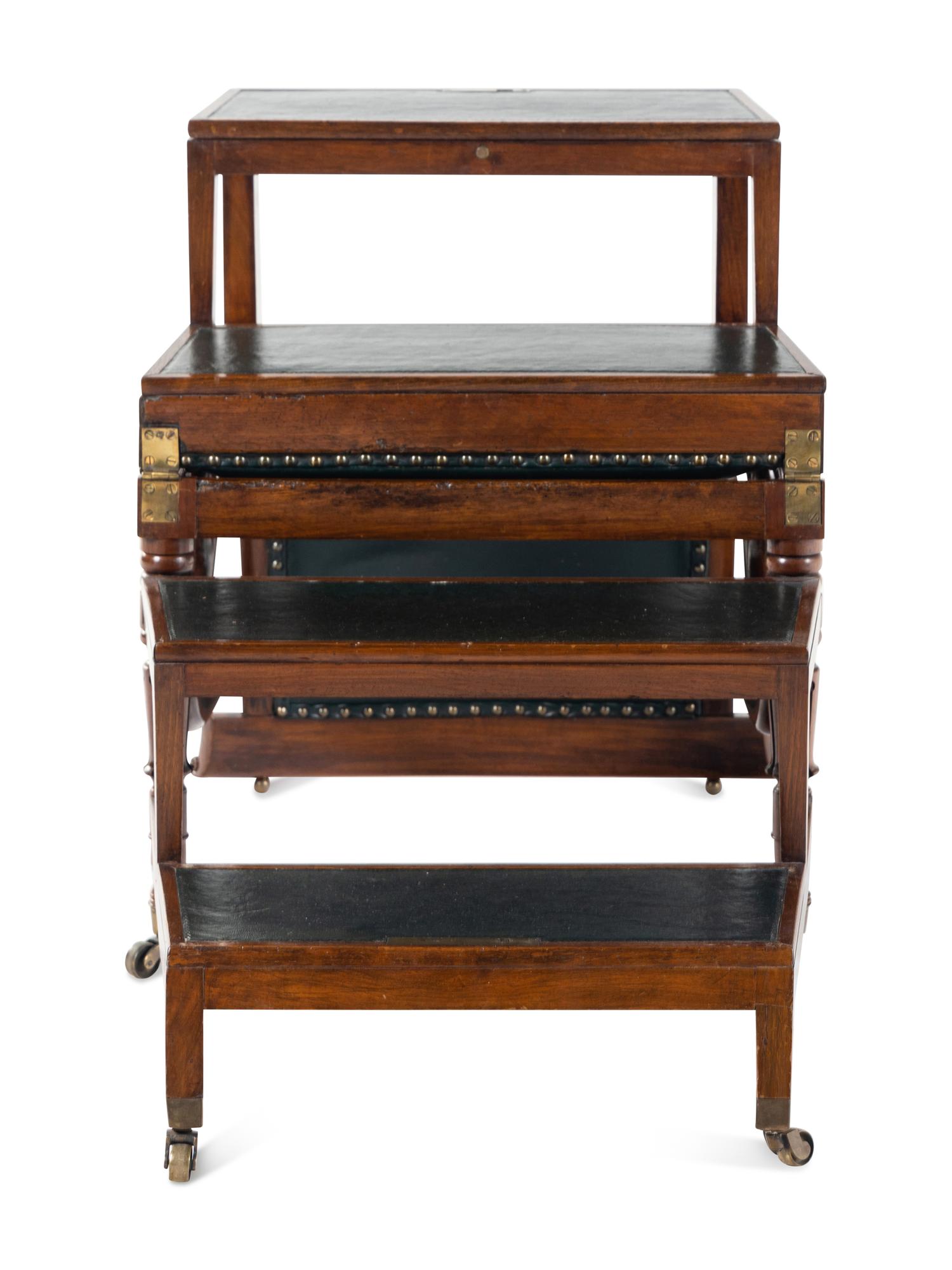 A William IV Mahogany Metamorphic Chair