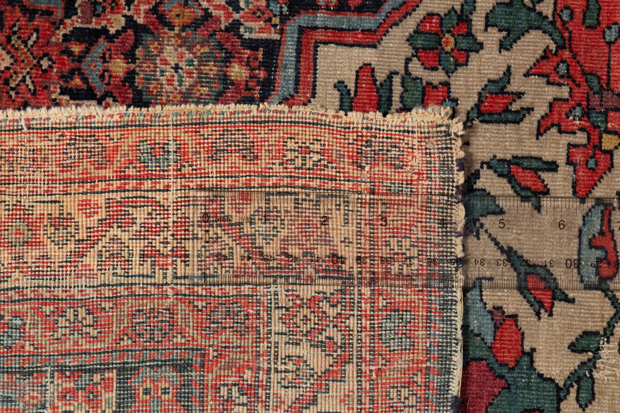 A Pair of Feraghan Sarouk Wool Rugs