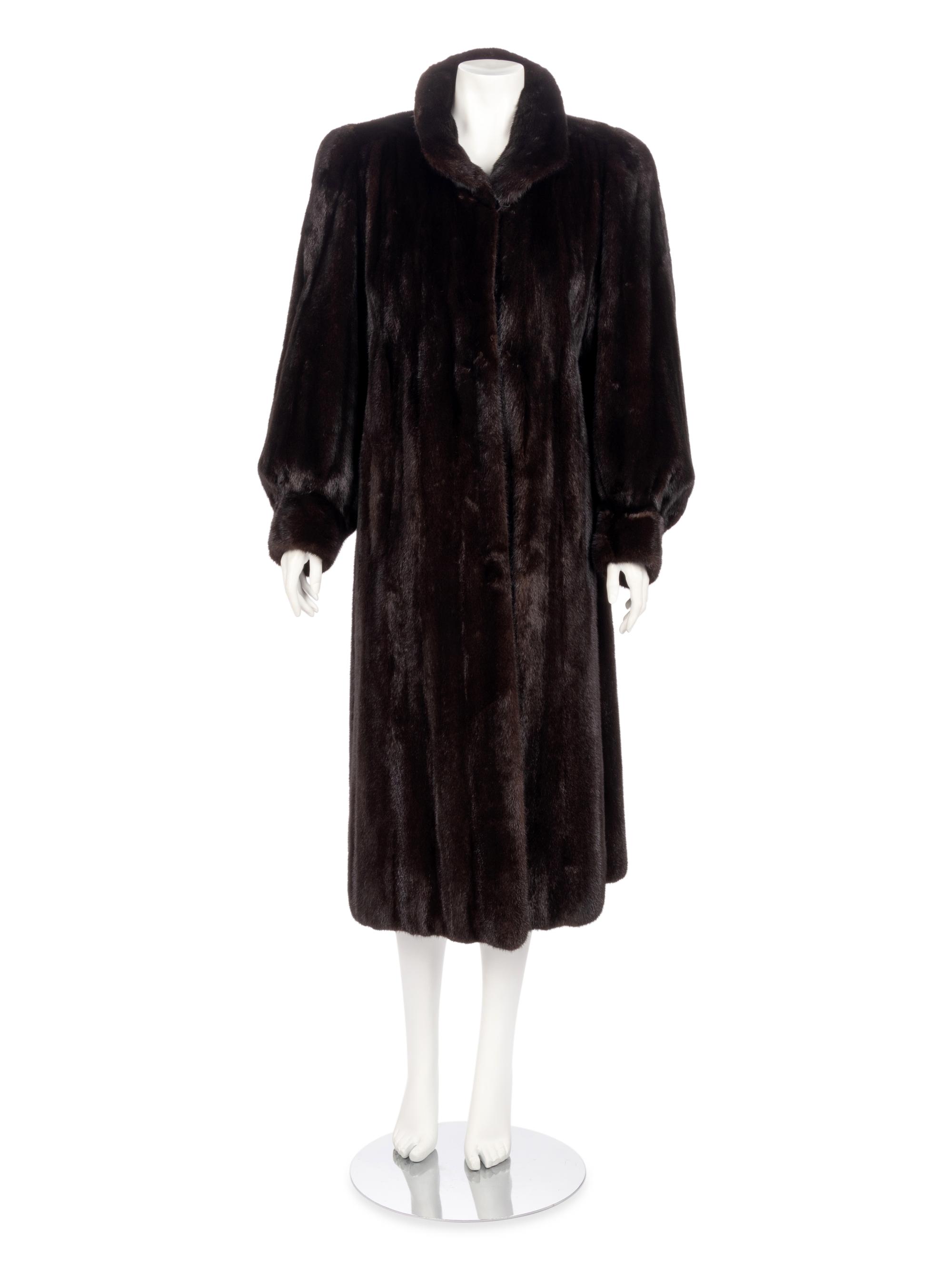 Richard Kaye Mink Coat, 1980-2000s