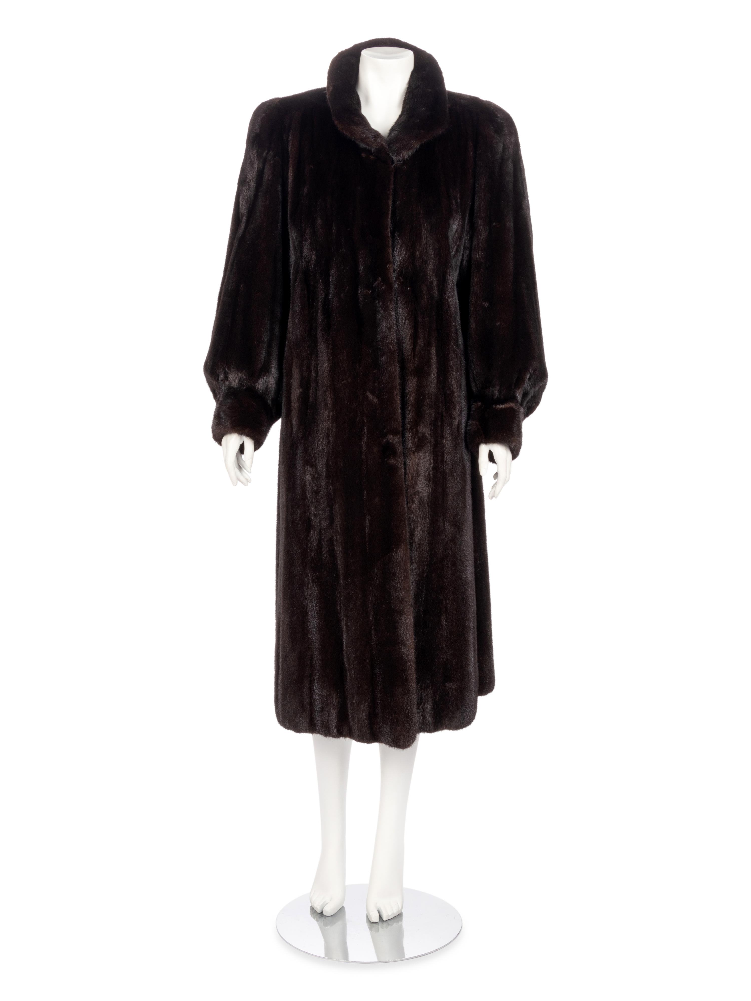 Richard Kaye Mink Coat, 1980-2000s