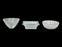 Three Lalique Bowls